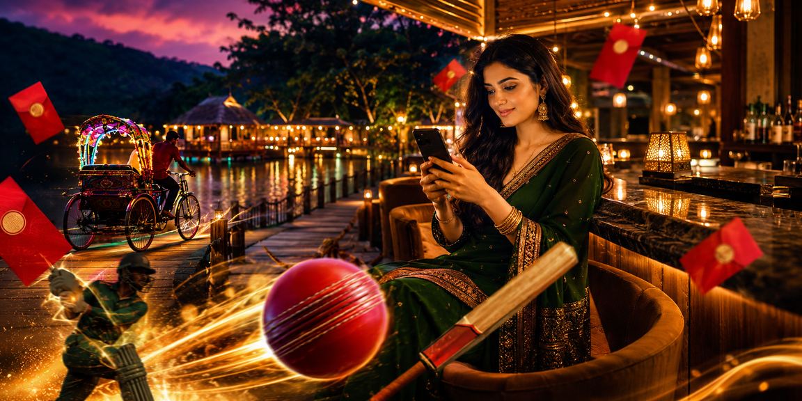ঢাকায় ক্রিকেট বেটিং রিকশা থিম
